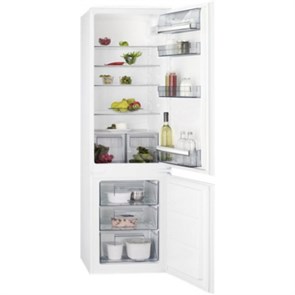 Холодильник AEG SCB618F3LS двухкамерный белый