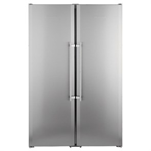 Liebherr SBSesf 7212-26 001 набор холодильник-морозильник Side-by-Side отдельностоящий, 643 л, класс энергопотребления А+, No Frost, 121х63х185,2 см, серебристый