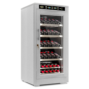 ColdVine C66-WW1 (Modern) винный шкаф отдельностоящий, 200 л, 650,5х610х1310 мм, белый
