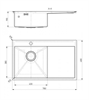 Кухонная мойка Alveus Quarto 30 BRS-90 (1124384) 1124384 - фото 131032