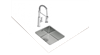 Кухонная мойка Teka BE Linea RS15 34.40 POLISHED 115000008 - фото 132079