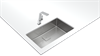 Teka FLEXLINEA RS15 71.40 M-XT 1B, мойка, нержавеющая сталь 115000054 - фото 132164