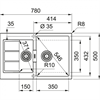 Кухонная мойка Franke S2D 651-78 (143.0628.385) белый 143.0628.385 - фото 133704