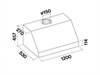 Вытяжка пристенная Falmec Zeus Pro 120 CZUN20.E0P2#ZZZI410F czun20.e0p2#zzzi410f - фото 151193