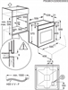Встраиваемый электрический духовой шкаф Electrolux EOF3H00BX eof3h00bx - фото 152811