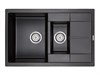 Кварцевая мойка Paulmark FLUGEN 60/1,5  PM237850-BL  Черный BL pm237850-bl - фото 159145