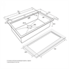 Мойка Paulmark VAST-PRO PM707551-GM вороненая сталь pm707551-gm - фото 159379