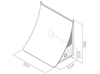 Каминная вытяжка Elica Nuage Paintable F/75 prf0098374 - фото 159690