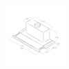 Встраиваемая вытяжка Elica Elite 35 GRIX/A/60 prf0139077 - фото 159821