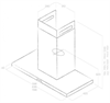 Каминная вытяжка Elica Thin IX/A/70 prf0144971 - фото 159855
