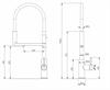 Смеситель для кухни Paulmark TORNADO To213402-B to213402-b - фото 163325