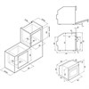 Встраиваемый электрический духовой шкаф Krona Magnete 60 BL/BL ка-00003136 - фото 165654