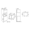 Встраиваемая микроволновая печь Krona REIN 60 WH ка-00005575 - фото 166338