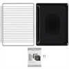 Встраиваемый электрический духовой шкаф Krona Element 60 BL plus ка-00007246 - фото 167067