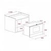 Встраиваемая микроволновая печь Teka ML 8220 BIS NIGHT RIVER BL 112030001 - фото 17717