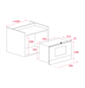 Встраиваемая микроволновая печь Teka ML 8220 BIS L Stone Grey 112030002 - фото 17721