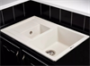 Кухонная мойка Kuppersberg Modena 1,5B1D white alabaster 00008329 - фото 183217