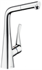 Смеситель Hansgrohe Metris 14821800 для кухонной мойки, под сталь 14821800 - фото 185667