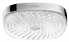 Верхний душ Hansgrohe Croma Select E 180 26524400, 18х18 см, 2 типа струи, без держателя, цвет белый/хром 26524400 - фото 187811
