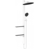 Душевой гарнитур Hansgrohe Rainfinity Showerpipe 360 26842700, корпус белый матовый, лицевая часть черная, 1 режим струи 26842700 - фото 188243