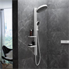 Душевой гарнитур Hansgrohe Rainfinity Showerpipe 360 26842700, корпус белый матовый, лицевая часть черная, 1 режим струи 26842700 - фото 188245