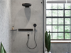 Ручной душ Hansgrohe Rainfinity 130 26864670, 3 типа струи, чёрный матовый 26864670 - фото 188281