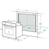 Встраиваемый электрический духовой шкаф Midea MO68100GB 4627121251195 - фото 195210