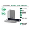 Каминная вытяжка MBS Maranta 160 Glass Black 4680000974851 - фото 195621