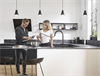 Смеситель Hansgrohe Talis 210 M54, для кухонной мойки, с вытяжным изливом, чёрный матовый, 72800670 72800670 - фото 198358