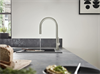 Кухонный смеситель Hansgrohe Talis M54, 72801800, с вытяжным изливом, в комплекте с коробом sBox для шланга, 2 режима струи, под сталь 72801800 - фото 198389