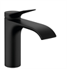 Смеситель для раковины Hansgrohe Vivenis 75022670, без донного клапана, черный матовый 75022670 - фото 200747