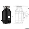 Измельчитель пищевых отходов Bone Crusher BC810-AS bc810-as - фото 20673