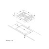 Встраиваемая газовая варочная панель Korting HG 965 CTRB 00000013841 - фото 218516