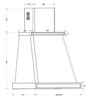 Каминная вытяжка Kuppersberg T 669 ANT bronze 00006148 - фото 220532