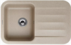 Кухонная мойка Kuppersberg LIRA 1B1D BEIGE 00008320 - фото 221412