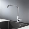 Смеситель Granula GR-0041 0041ch, для кухонной мойки, хром 0041, хром - фото 221802