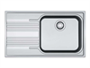 Кухонная мойка 86 см Franke Smart SRX 611-86 нержавеющая сталь полированная 101.0356.881 - фото 222267