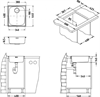 ALVEUS BASIC 10 LEI-90, мойка, нержавеющая сталь лен (в комплекте с сифоном1130550) 1082196 - фото 222588