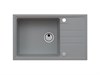 Кухонная мойка Alveus INTERMEZZO 130 CONCRETE-G81 серый (1119692) 1119692 - фото 223130