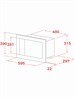 Встраиваемая микроволновая печь Teka ML 8200 BI FULL BLACK 112060011 - фото 223247