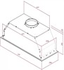 Встраиваемая вытяжка Teka GFL 77650 EOS SS 113100003 - фото 223568