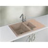 Кухонная мойка Alveus CADIT 70 BEIGE-G55 бежевый (1131359) 1131359 - фото 223578