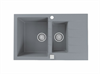 Кухонная мойка Alveus CADIT 70 CONCRETE-G81 серый (1131360) 1131360 - фото 223580
