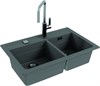 Кухонная мойка Alveus ATROX 50 CONCRETE-G81 серый (1132001) 1132001 - фото 223609