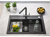 Смеситель для кухни Alveus AQUILA G91 CARBON черный (1139808) 1139808 - фото 223796