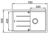 Кухонная мойка Franke BFG 611 серый (114.0259.930) 114.0259.930 - фото 223826