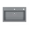 Кухонная мойка Alveus ATROX 40 G81 (1140446) серый 1140446 - фото 224050
