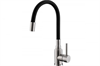 Смеситель для кухни Alveus FLEXA BLACK SAT 1147023 черный/сатин 1147023 - фото 224113