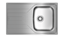 Металлическая мойка Teka UNIVERSE 45 T-XM 1B 1D MCTXT 115110029 - фото 224480