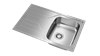 Металлическая мойка Teka UNIVERSE 45 T-XM 1B 1D MCTXT 115110029 - фото 224482